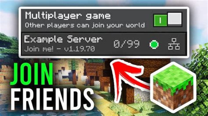 How can i join my friends minecraft world