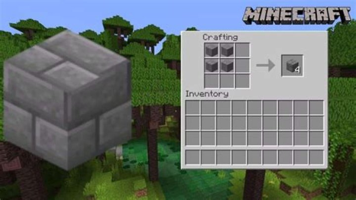 How do u make stone bricks in minecraft