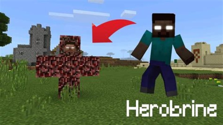 How do you spawn herobrine in minecraft pe