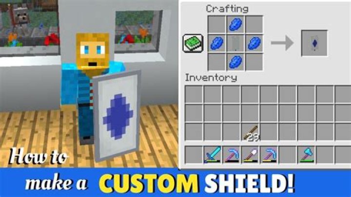 How do you use a shield in minecraft