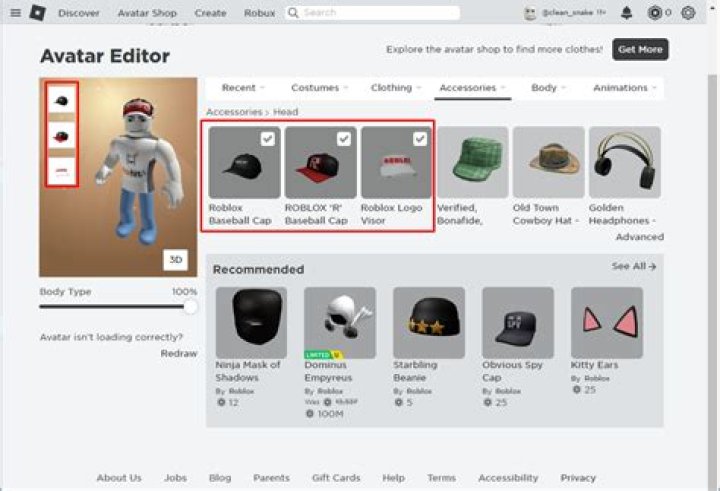 How many hats can you wear in roblox (2020)