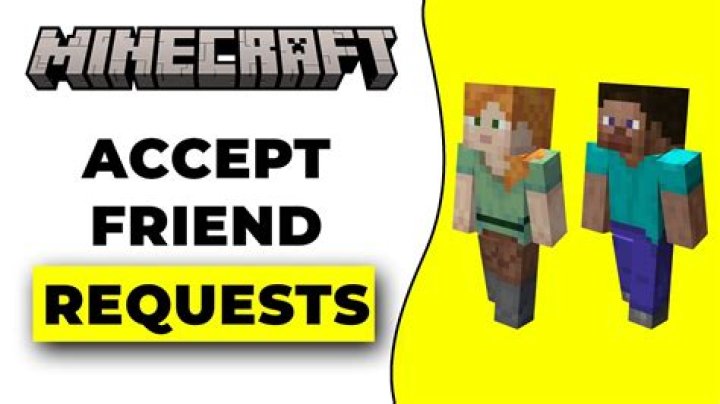 How to accept friend requests on minecraft bedrock
