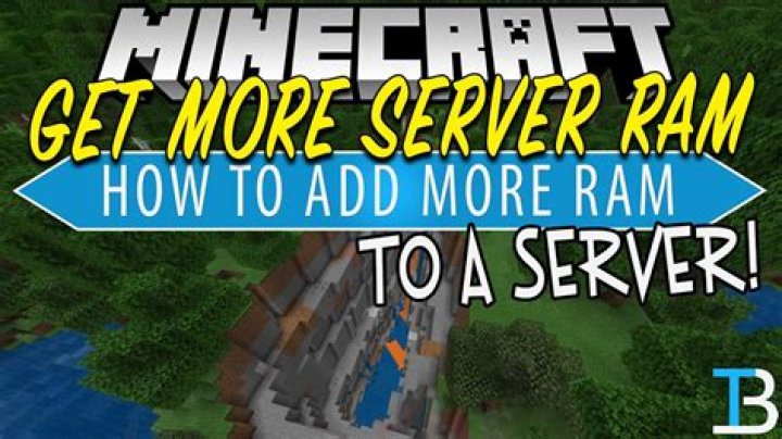 How to add more ram to minecraft server
