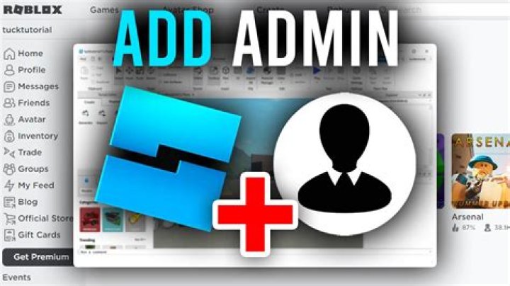 How to be admin in roblox