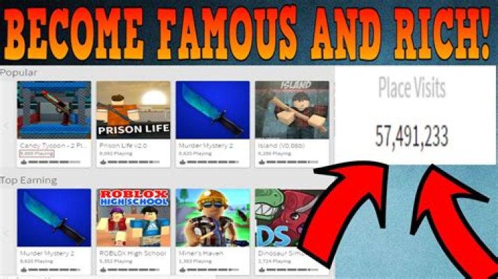 How to be famous on roblox