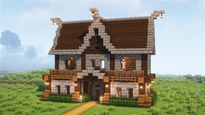 How to build a medieval house in minecraft