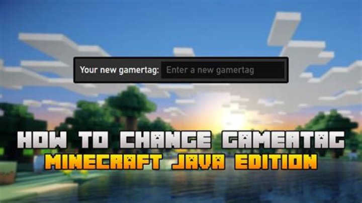 How to change your username on minecraft java