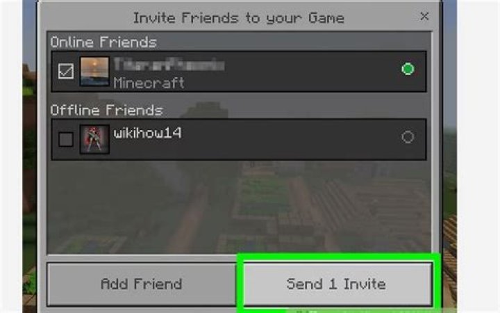 How to connect with friends on minecraft pe