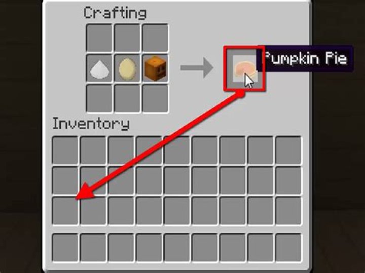 How to craft a pumpkin pie in minecraft
