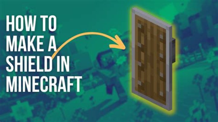 How to craft a shield in minecraft pc