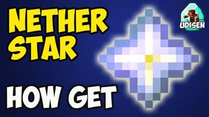 How to get a nether star in minecraft