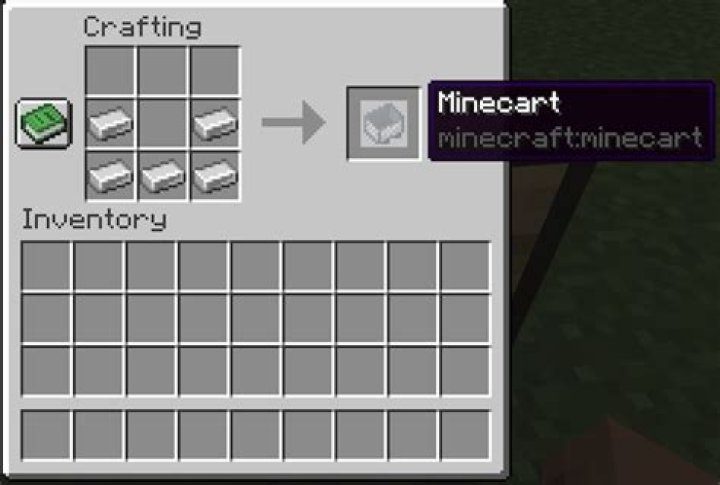 How to get in a minecart in minecraft