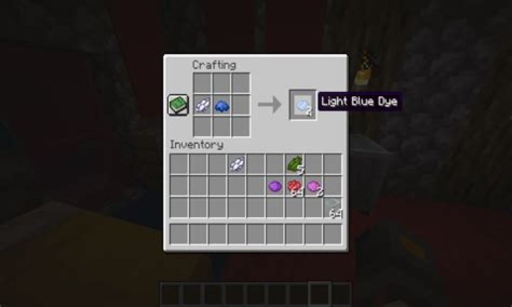How to get light blue dye in minecraft