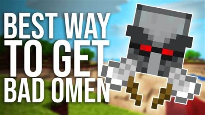 How to get rid of bad omen minecraft