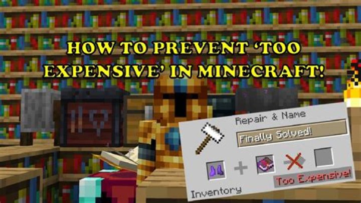 How to get rid of too expensive minecraft