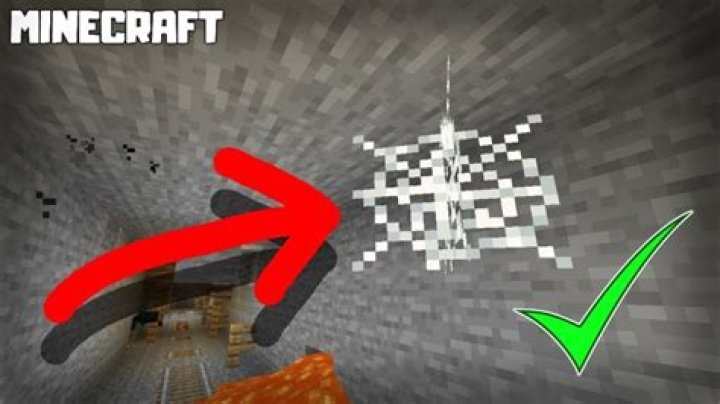 How to get string from cobwebs in minecraft