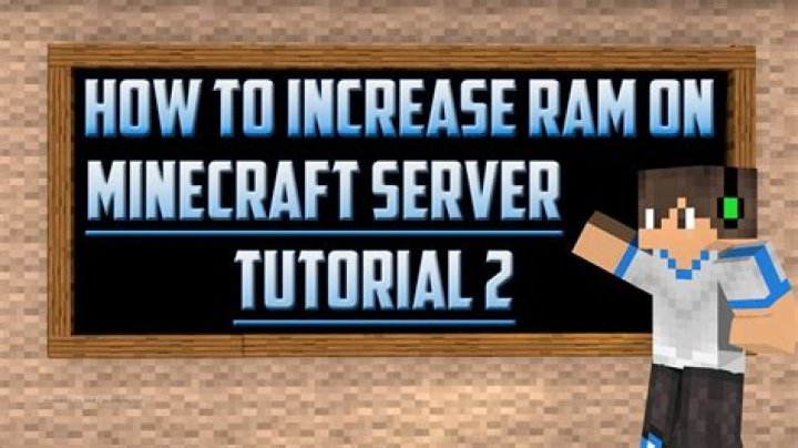 How to give a minecraft server more ram