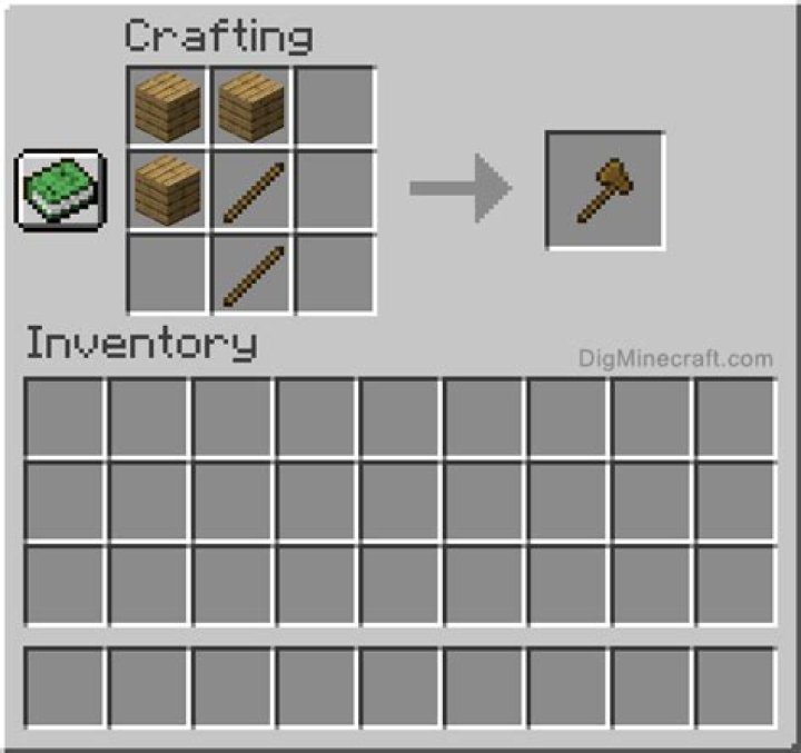 How to make a axe in minecraft pc