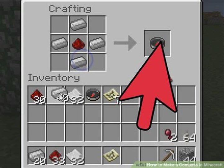 How to make a compass in minecraft pe
