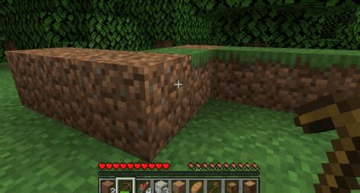How to make a grass block in minecraft