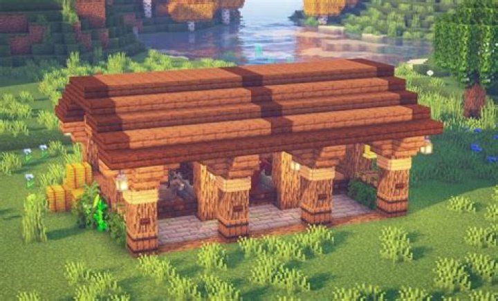 How to make a horse stable in minecraft