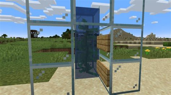 How to make a kelp elevator in minecraft