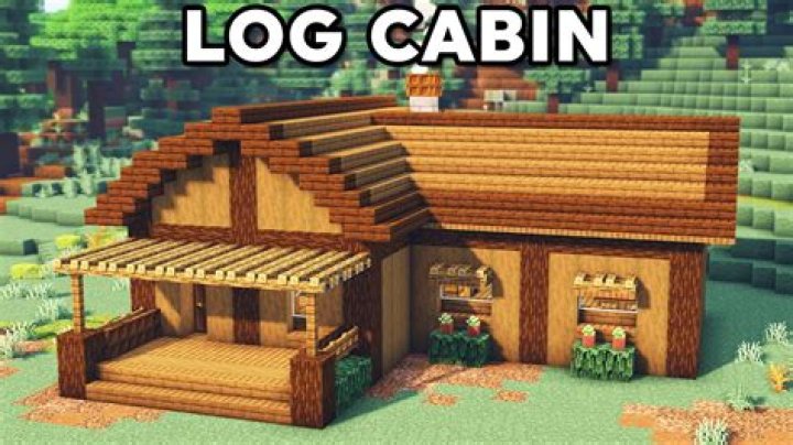 How to make a log cabin in minecraft