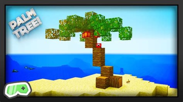 How to make a palm tree in minecraft