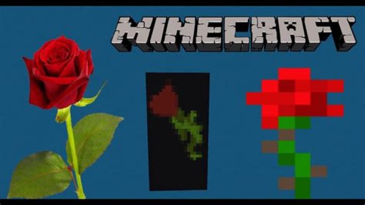 How to make a rose banner in minecraft