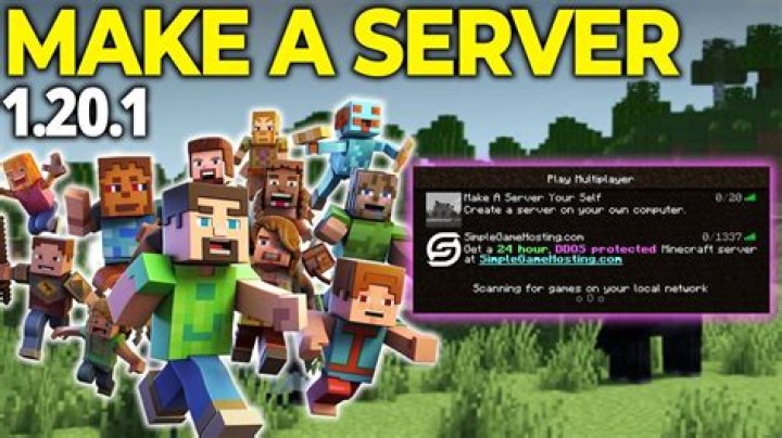 How to make a server in minecraft 1.14