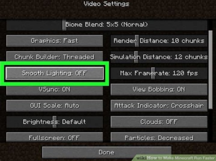 How to make minecraft run faster on laptop