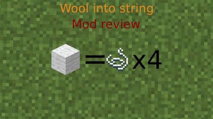 How to make string in minecraft from wool