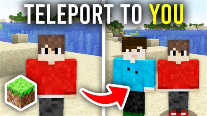 How to teleport to someone in minecraft ps4
