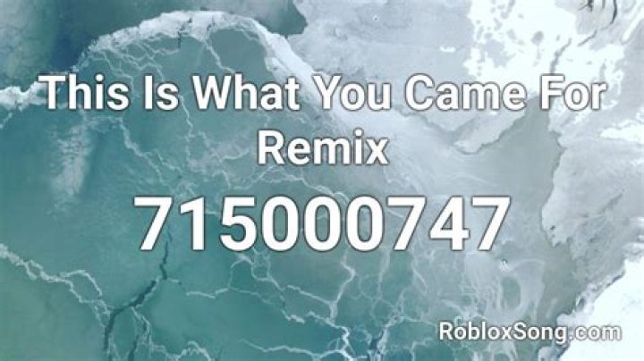 This is what you came for roblox id