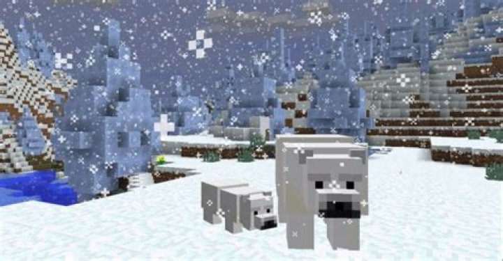 What does a polar bear eat in minecraft