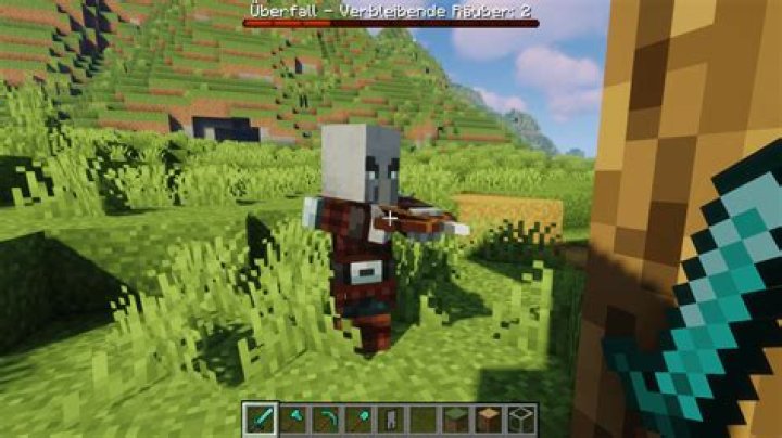 What does the bad omen do in minecraft