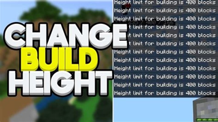What is the max build height in minecraft