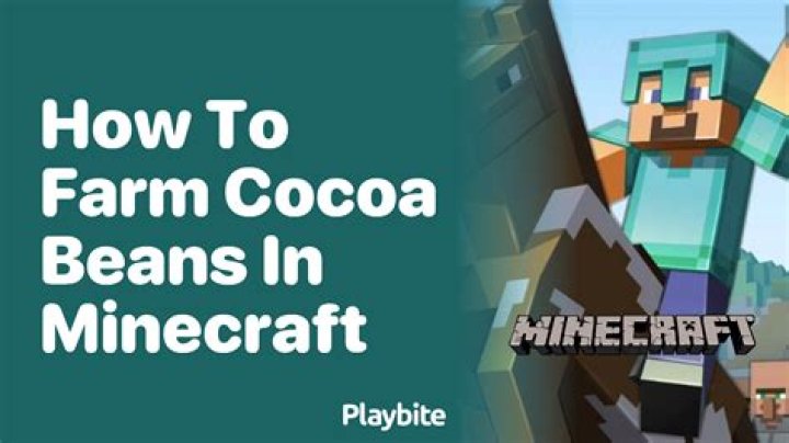 Where do you get cocoa beans in minecraft