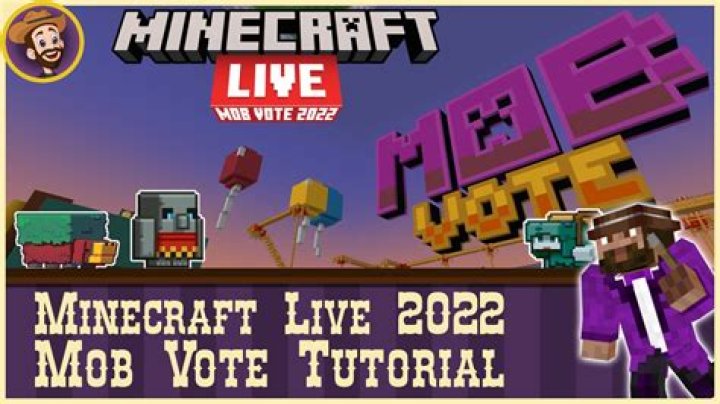 Which mob won the vote 2020 minecraft live