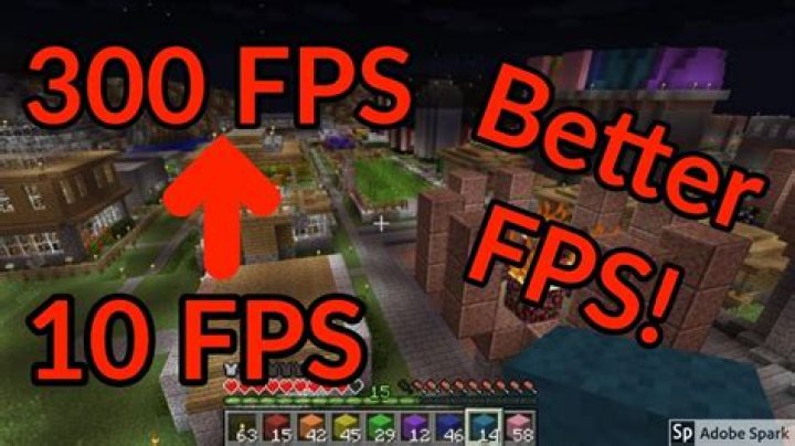 Why is my fps so low in minecraft